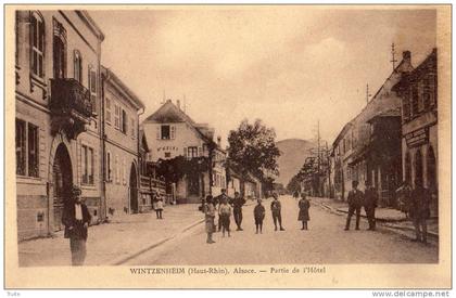 WINTZENHEIM PARTIE DE L HOTEL
