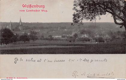 France - WISSEMBOURG (67) Vue générale