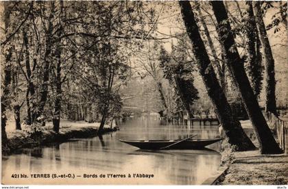 CPA YERRES Bords de l'Yerres a l'Abbaye (1354596)
