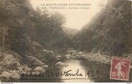CPA La Haute Loire Pittoresque Yssingeaux Le Ravin du Ramel