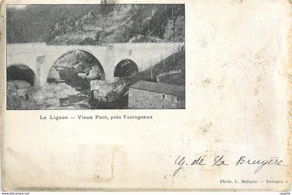 CPA le Lignon Virux Pont pres Yssingeaux