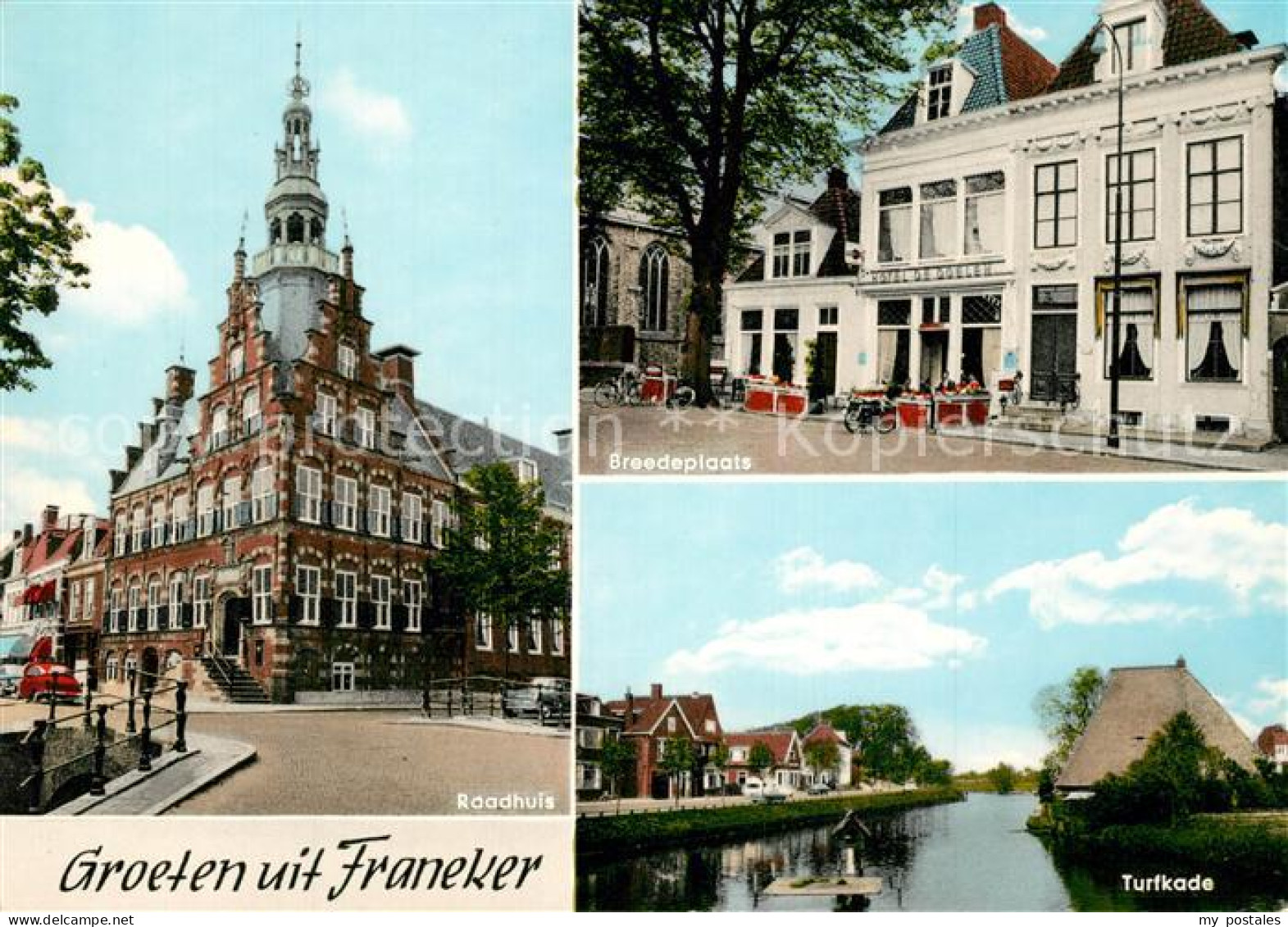 Franeker Raadhuis Breedeplaats Turfkade