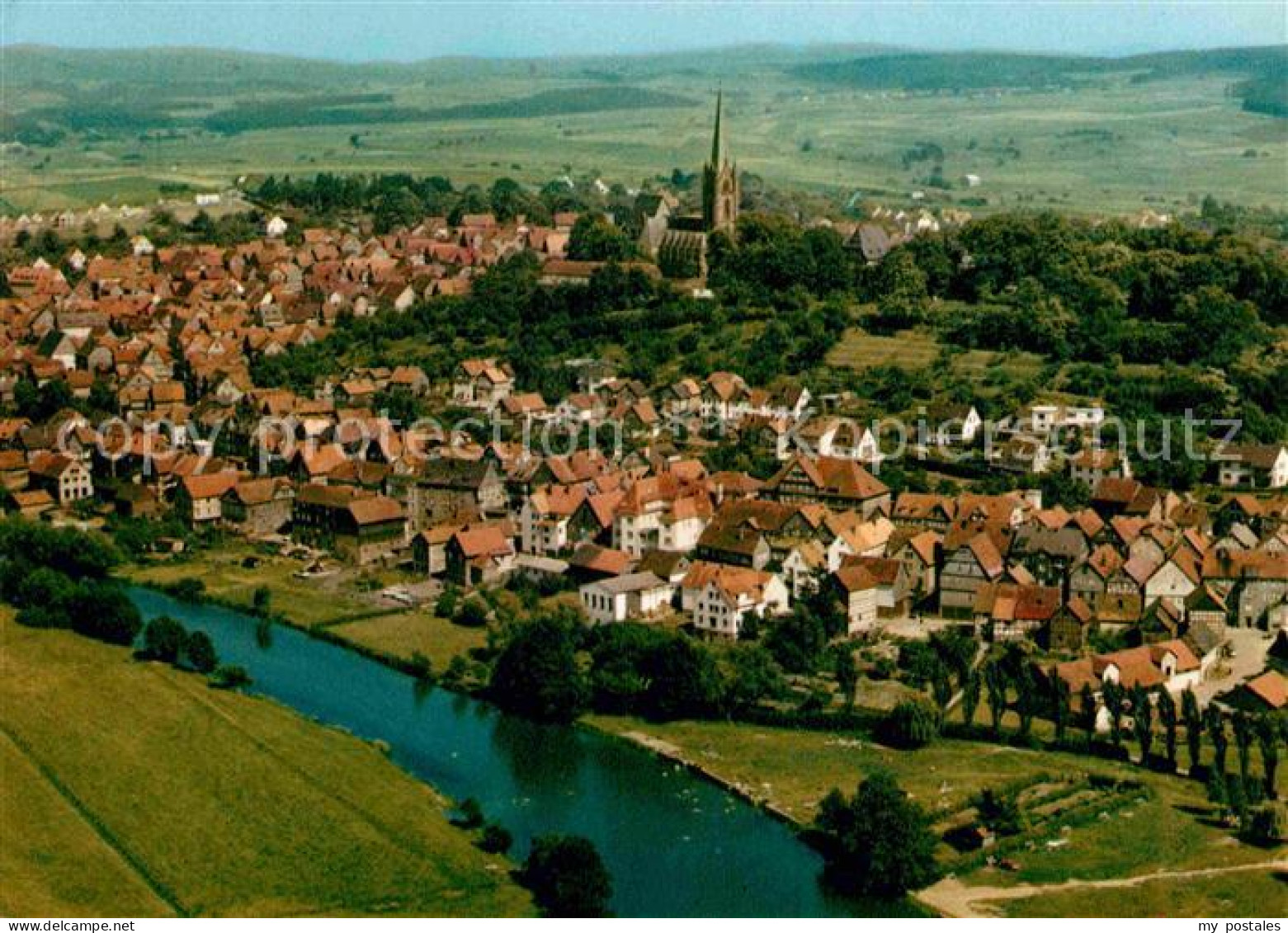 Frankenberg Eder Fliegeraufnahme