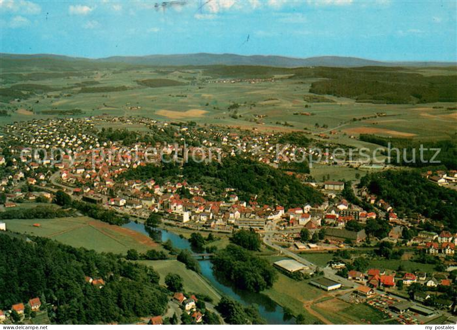 Frankenberg Eder Fliegeraufnahme