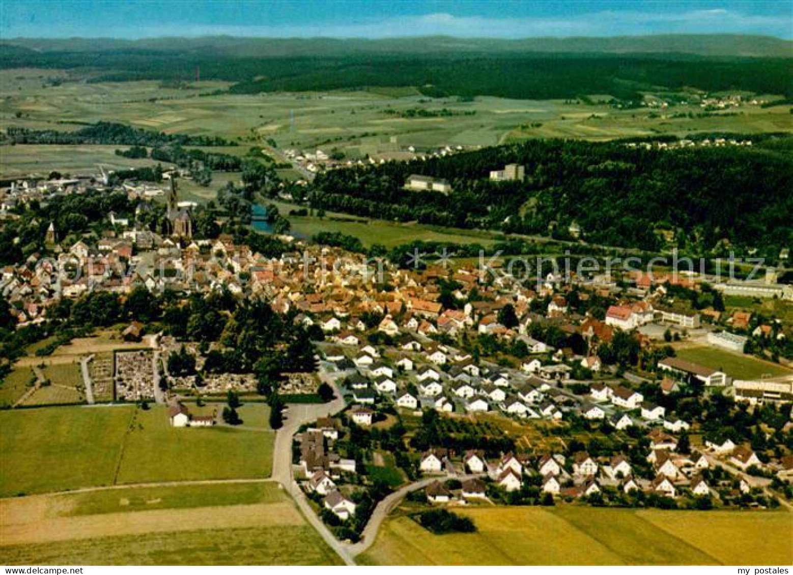 Frankenberg Eder Luftaufnahme