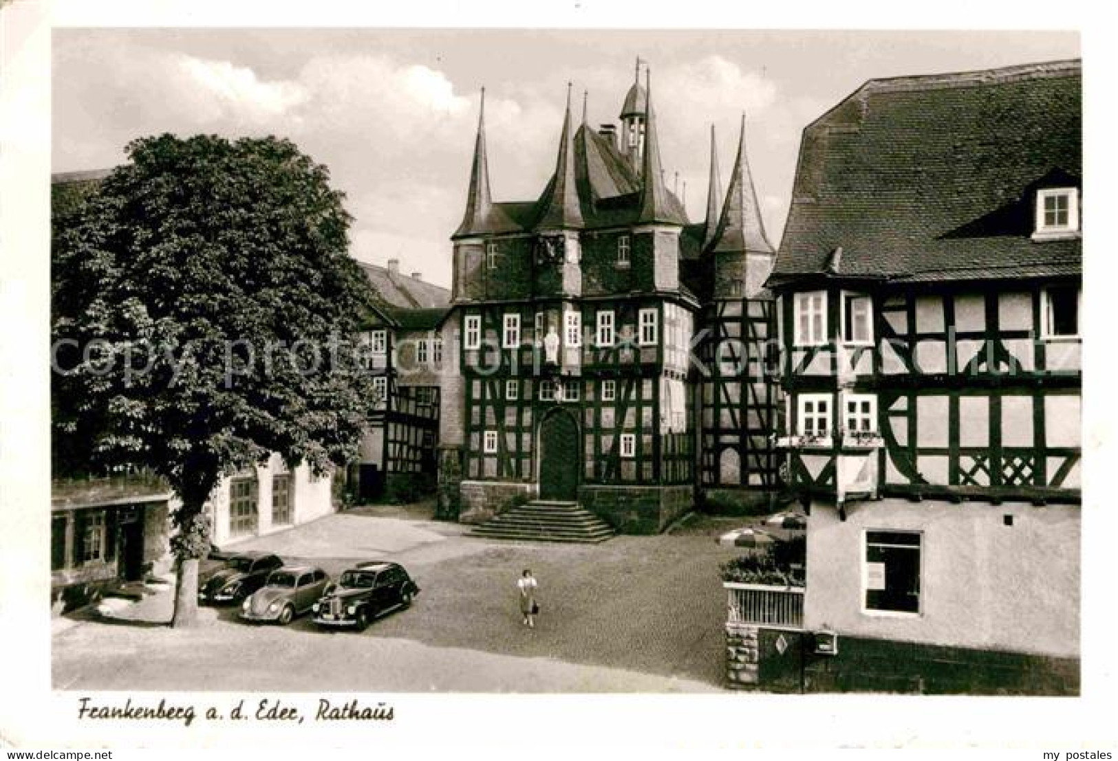 Frankenberg Eder Rathaus Fachwerkhaus
