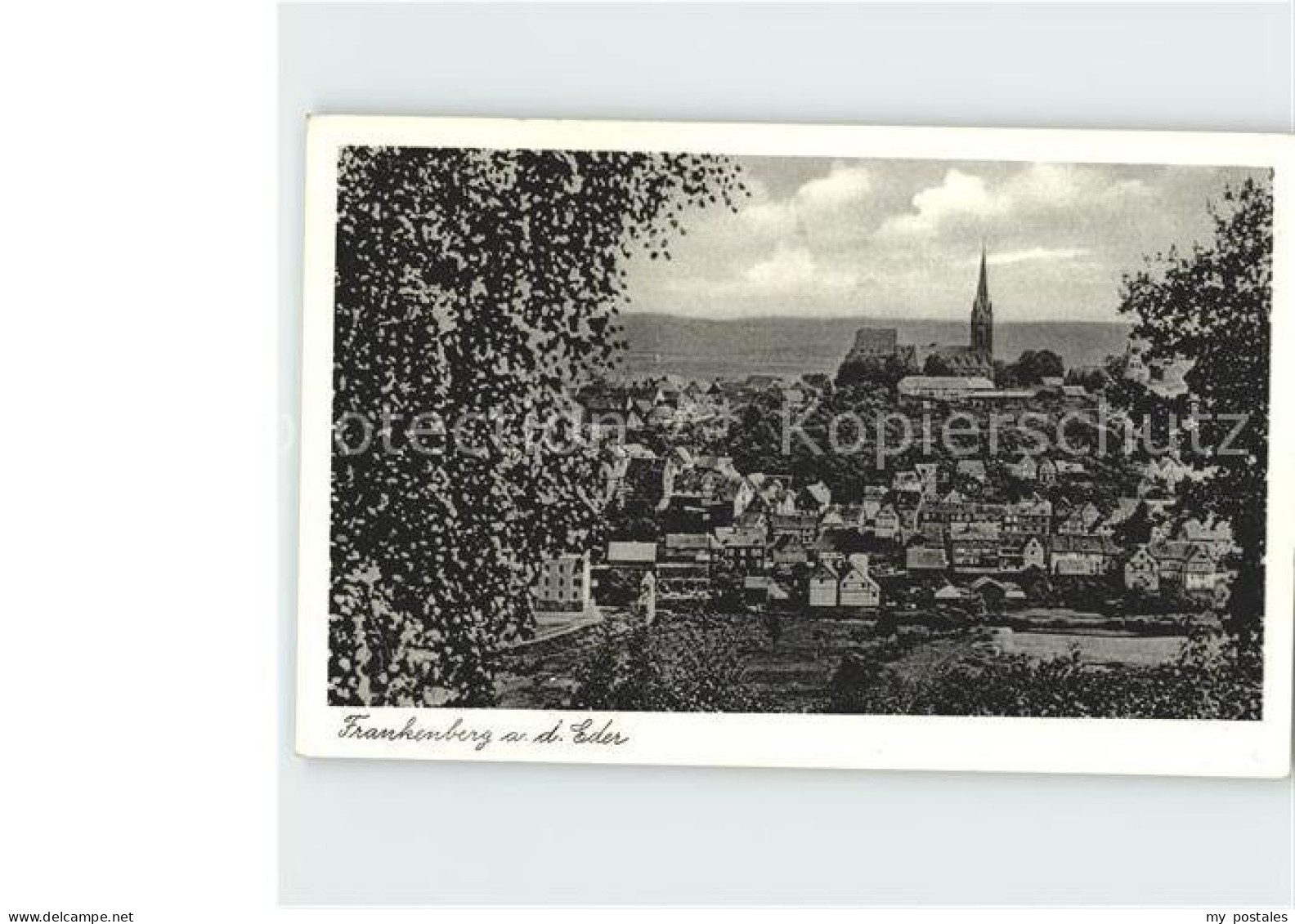 Frankenberg Eder Stadtblick