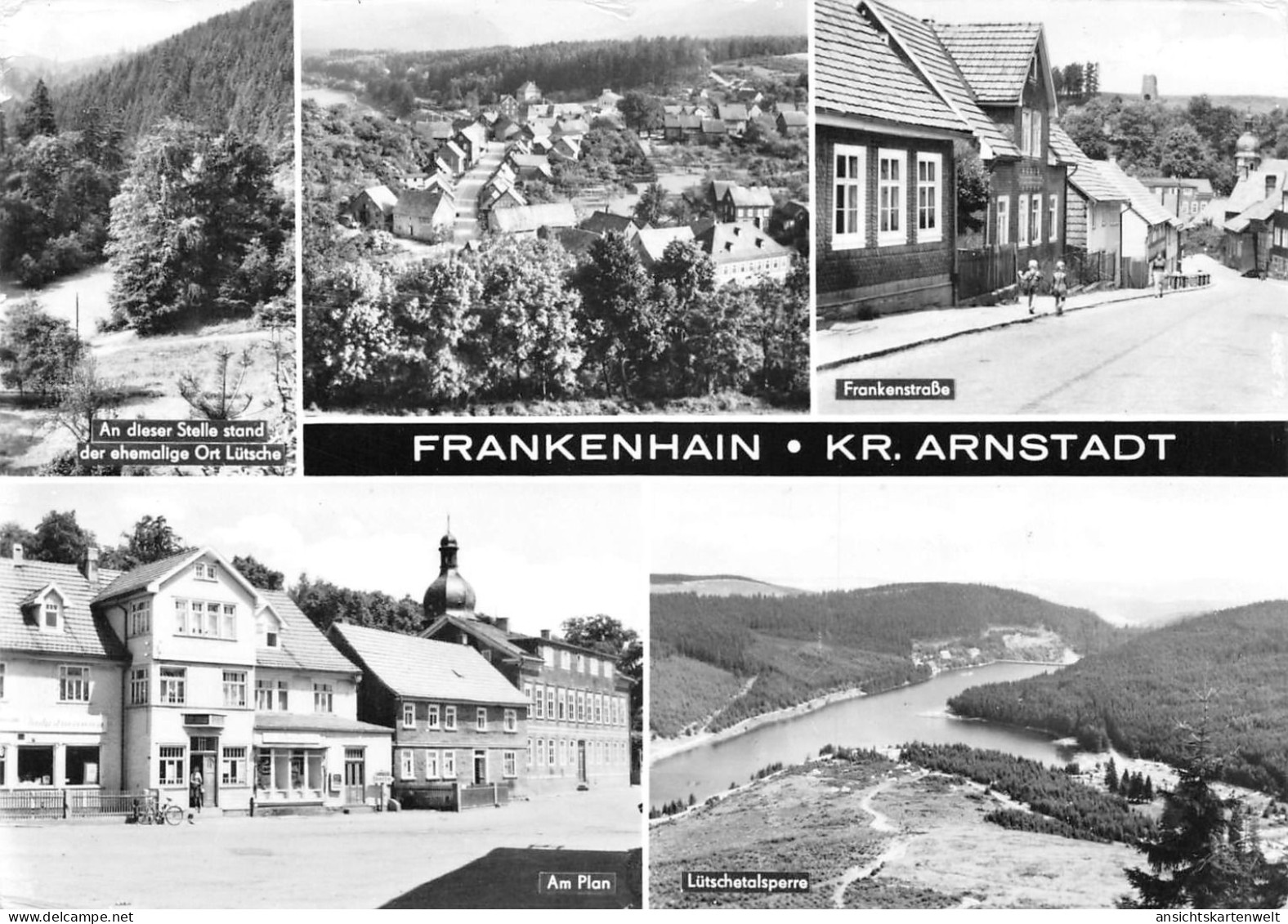 Frankenhain i.Th. Mehrbildkarte gl1983 #180.268