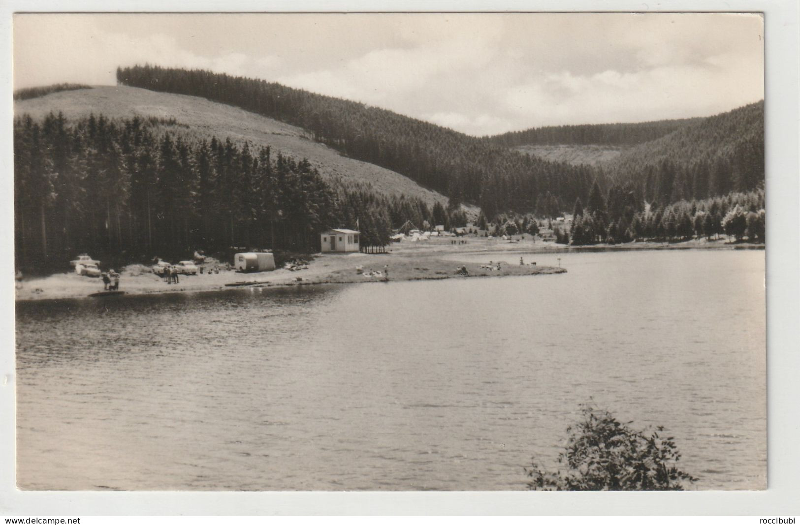 Frankenhain, Lütschetalsperre mit Campingplatz