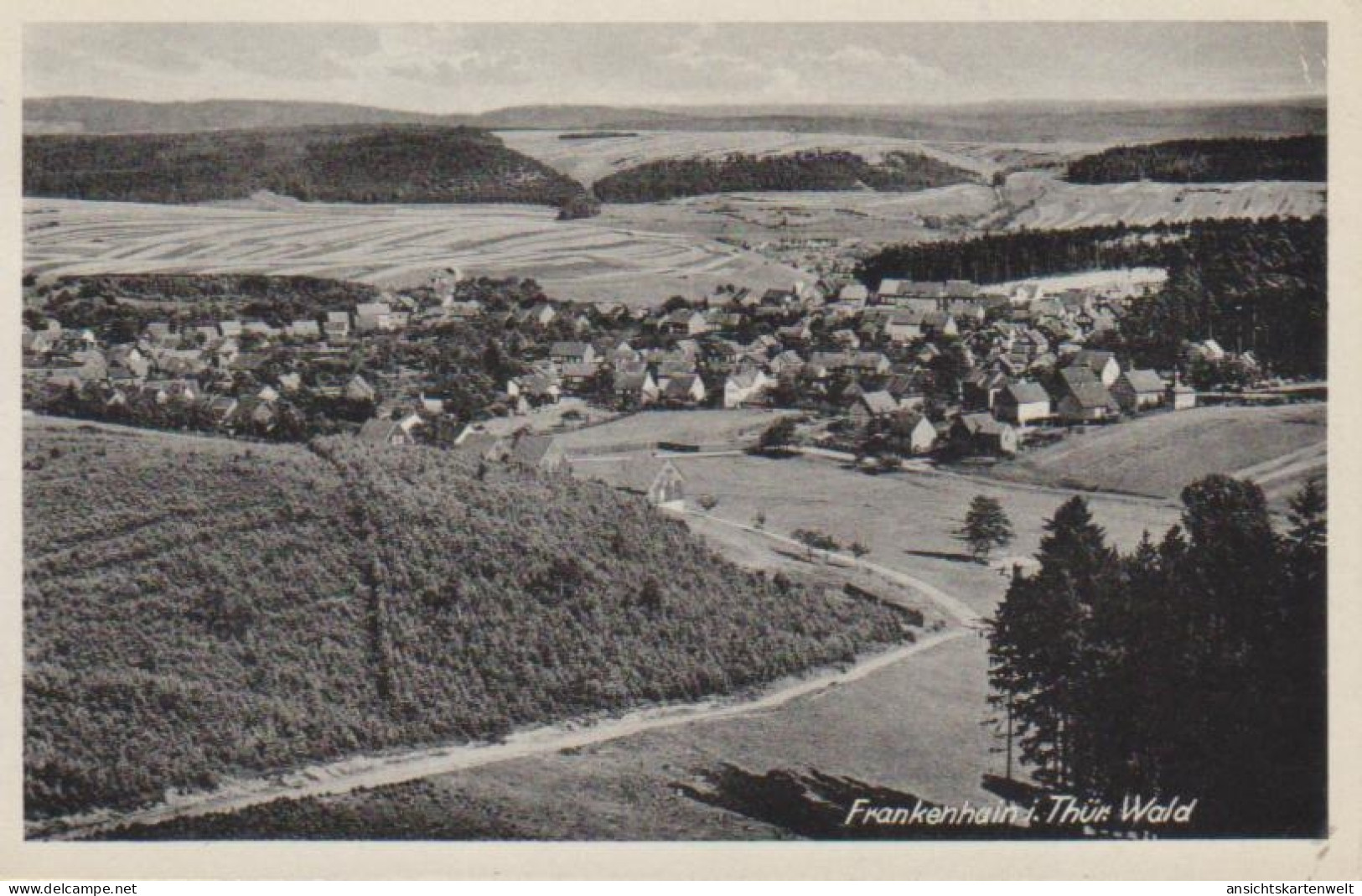 Frankenhain Panorama gl1953 #92.624