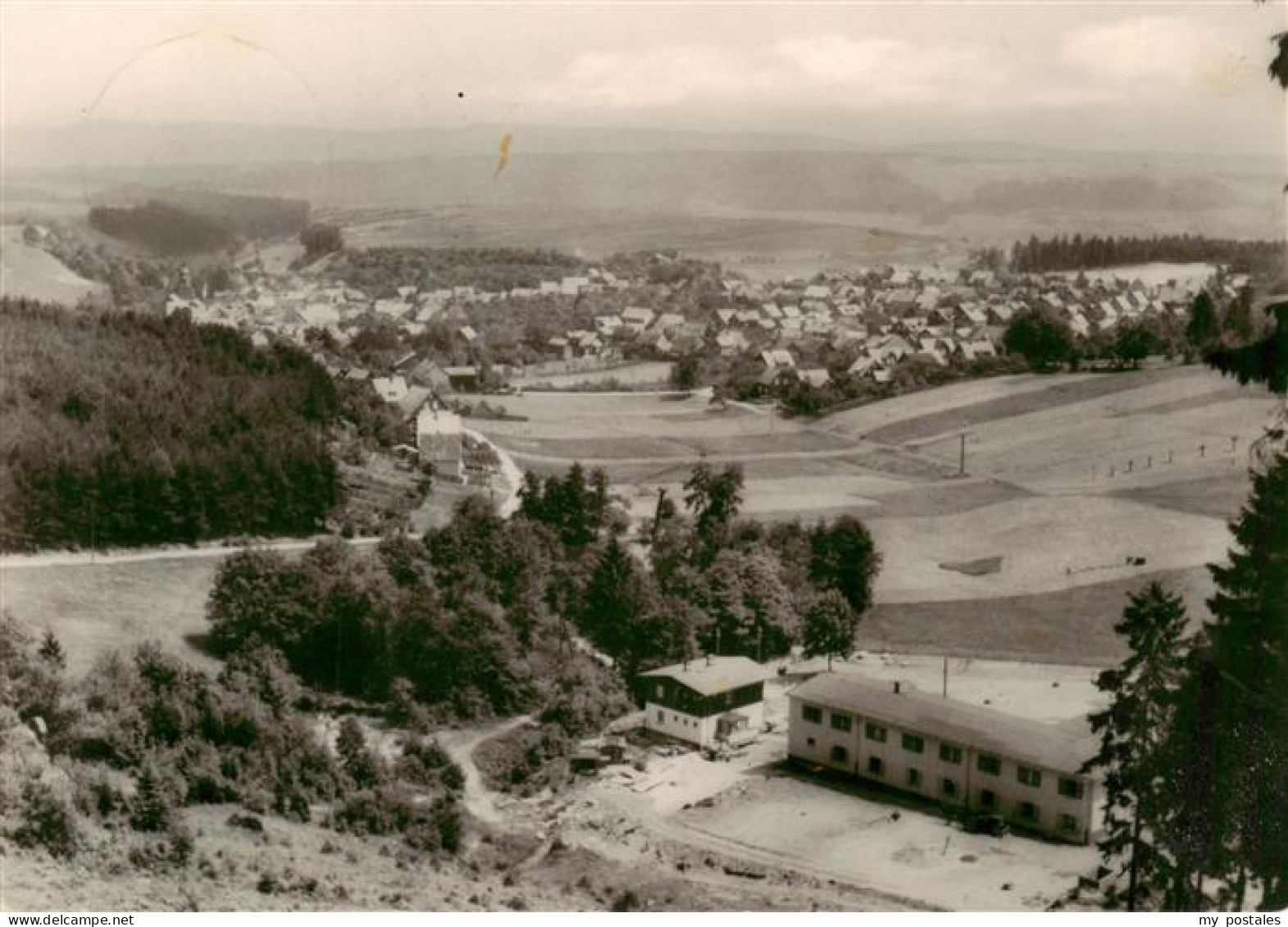 Frankenhain Thueringen Panorama