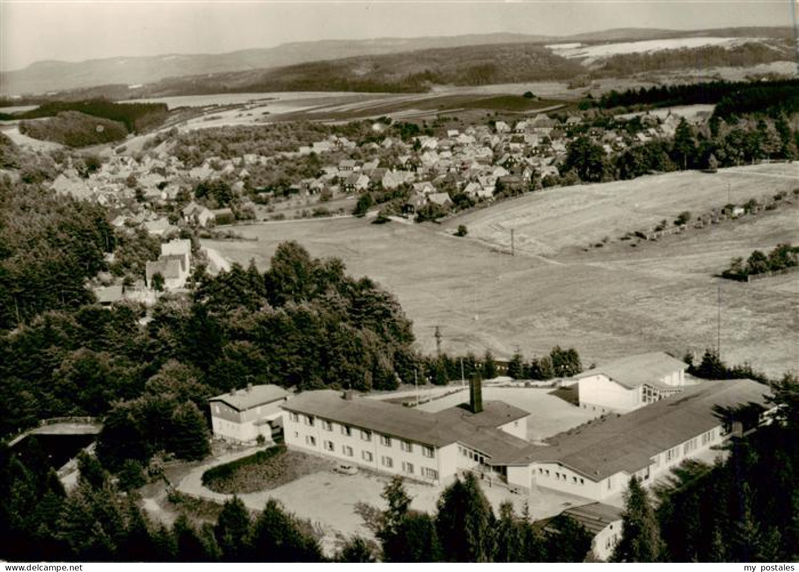 Frankenhain Thueringen VEB Braunkohlenkombinat Geiseltal Betriebsferienheim