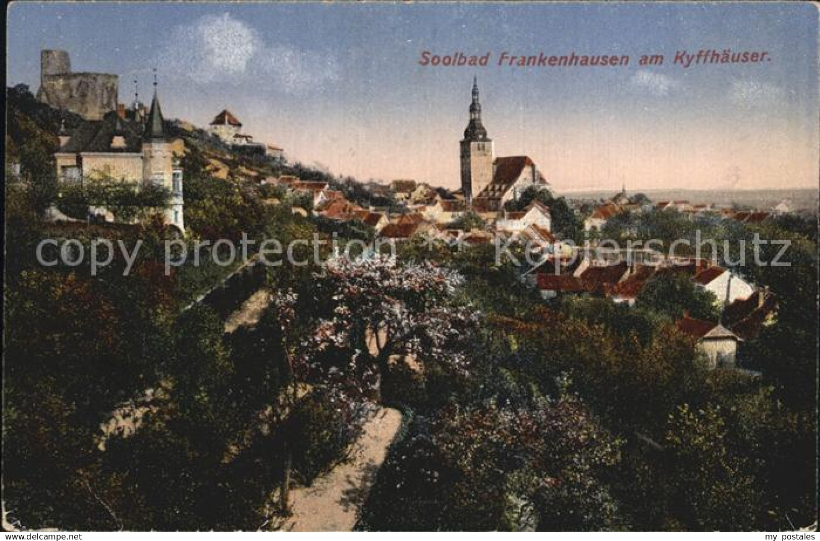 Frankenhausen Bad Teilansicht