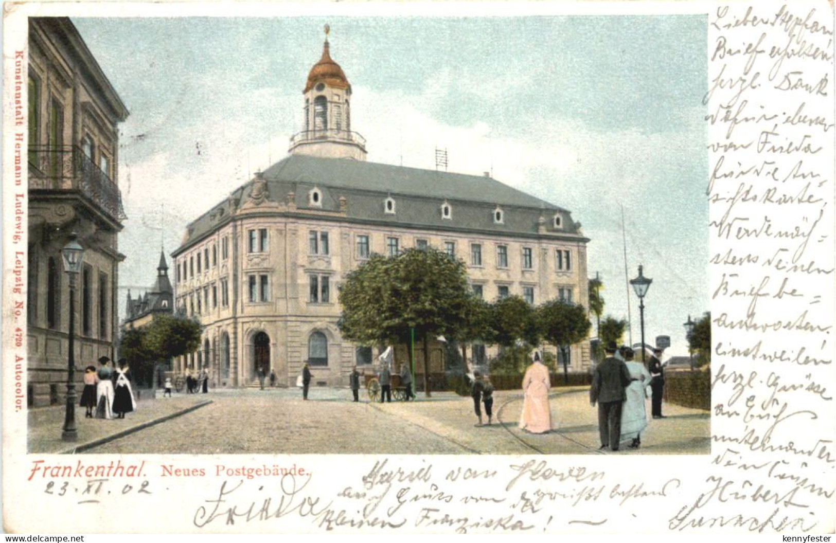 Frankenthal - Neues Postgebäude