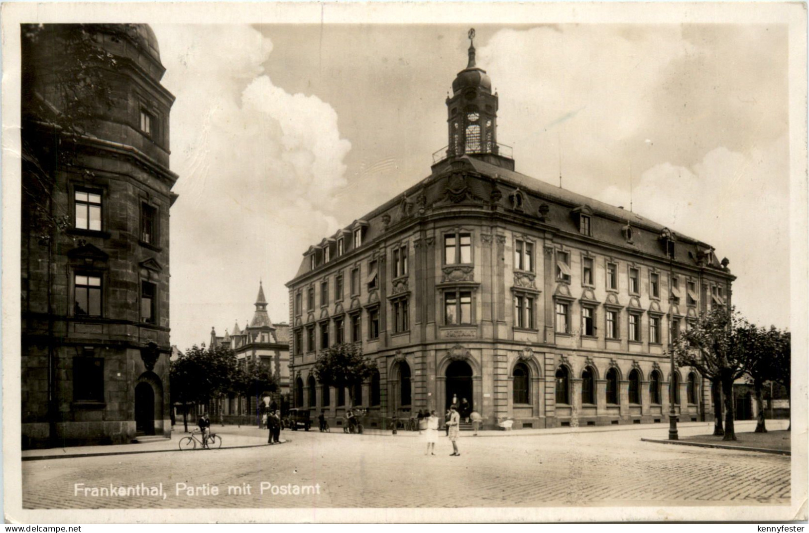 Frankenthal - Partie mit Postamt