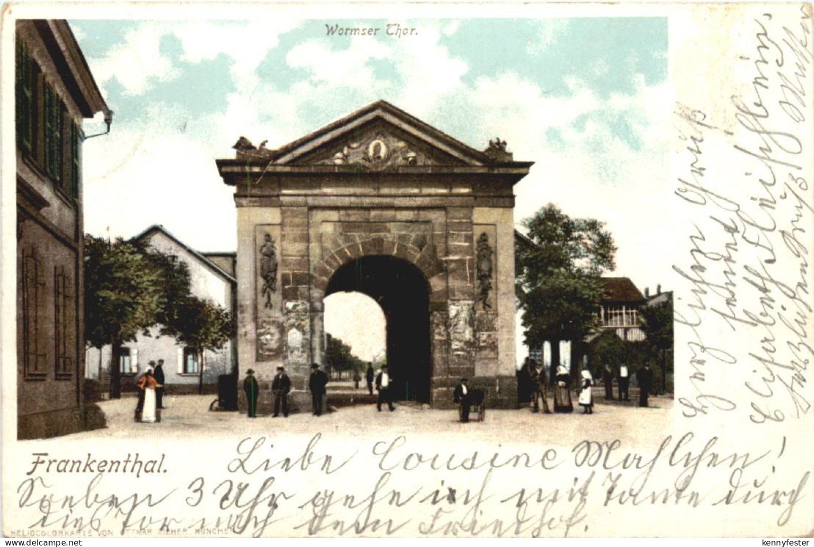 Frankenthal Pfalz - Wormser Thor