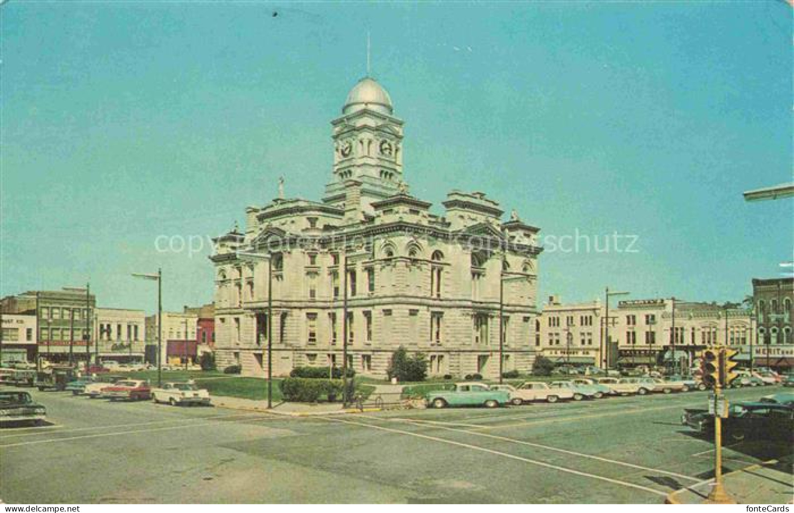 Frankfort Indiana USA Clinton County Court Hous