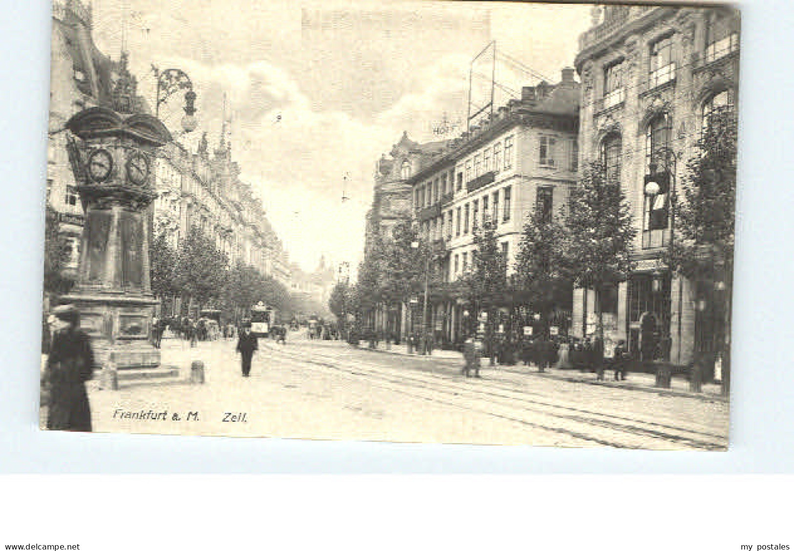 Frankfurt Main Frankfurt am Main Zeil um 1910