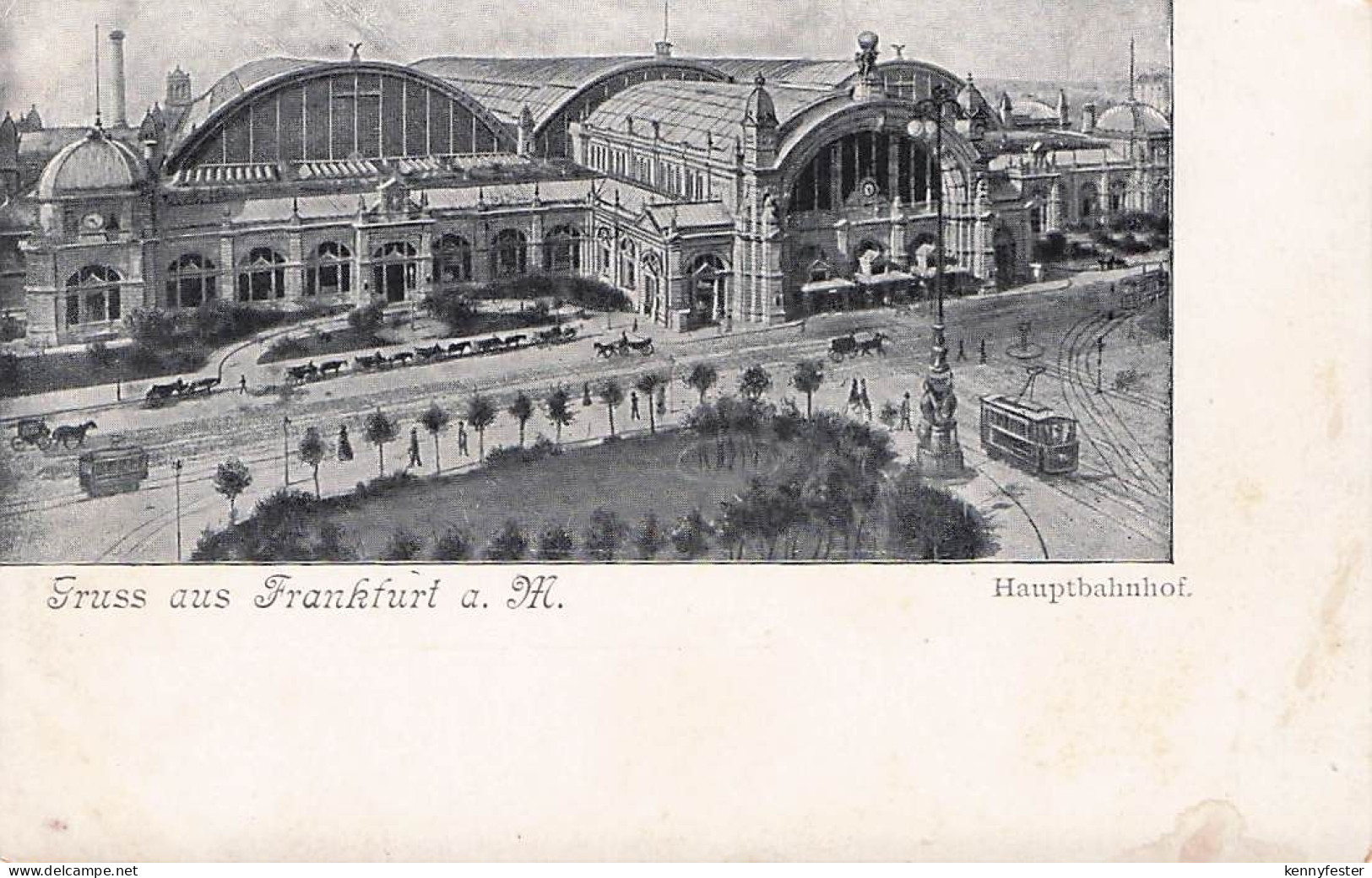 Frankfurt Main Hauptbahnhof Strassenbahn Kat. Frankfurt am Main