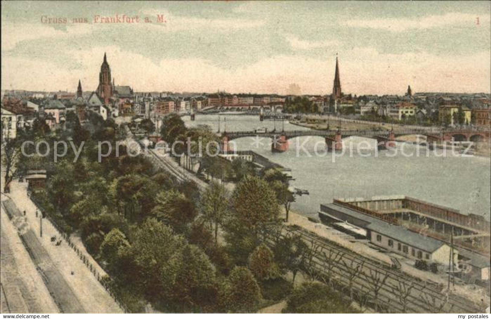 Frankfurt Main mit Main