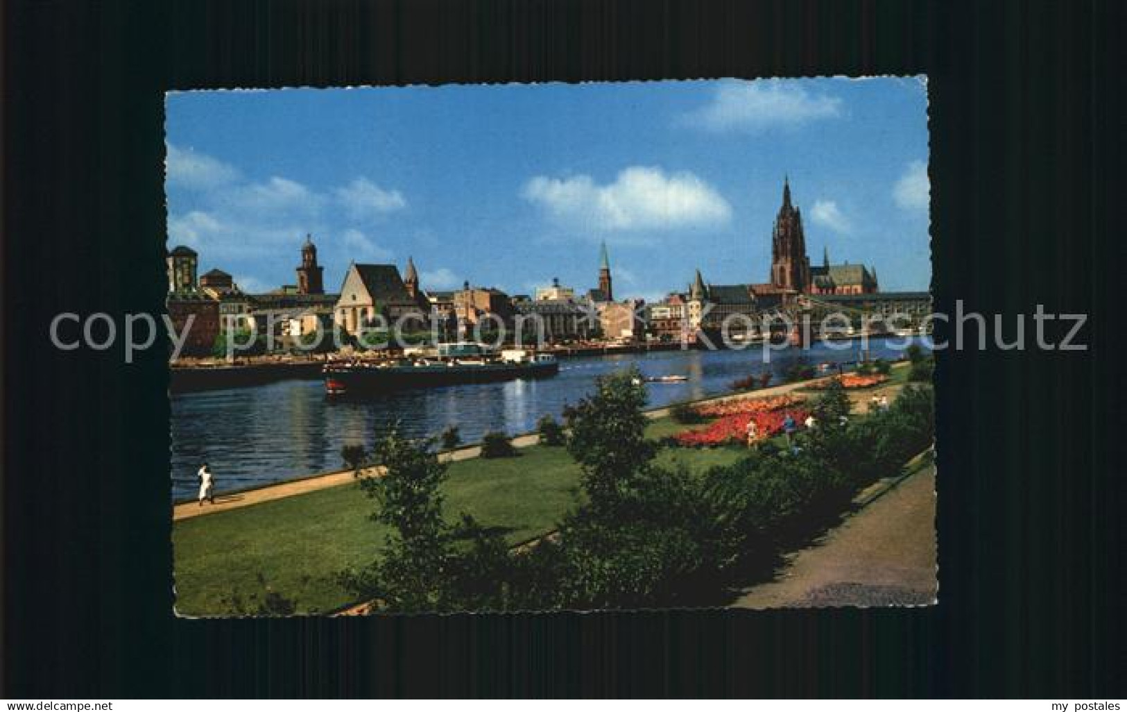 Frankfurt Main Partie am Main