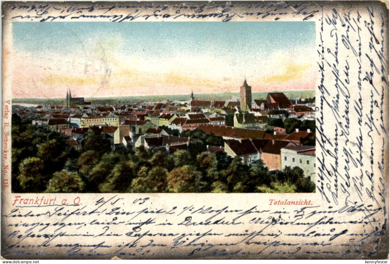 Frankfurt Oder, Totalansicht