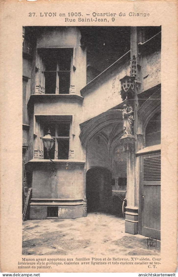 Frankreich 69 Lyon Quartier du Change Rue Saint-Jean 9 gl1912 #198.706