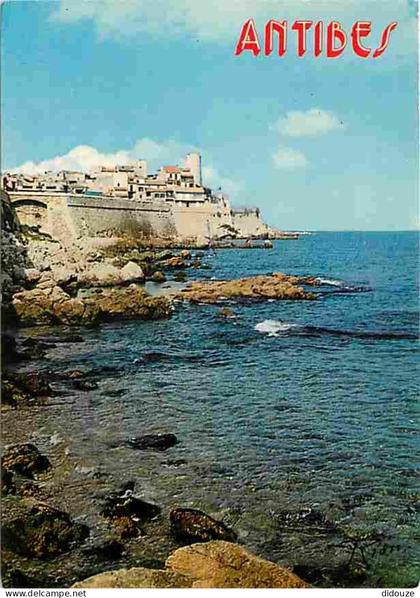 Carte Postale - 06 - Antibes - Les Remparts - La vieille ville - CPM - Voir Scans Recto-Verso - Poscard - Carta Postal -