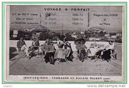 06 - JUAN les PINS -- Terrasse du Palais Wilson