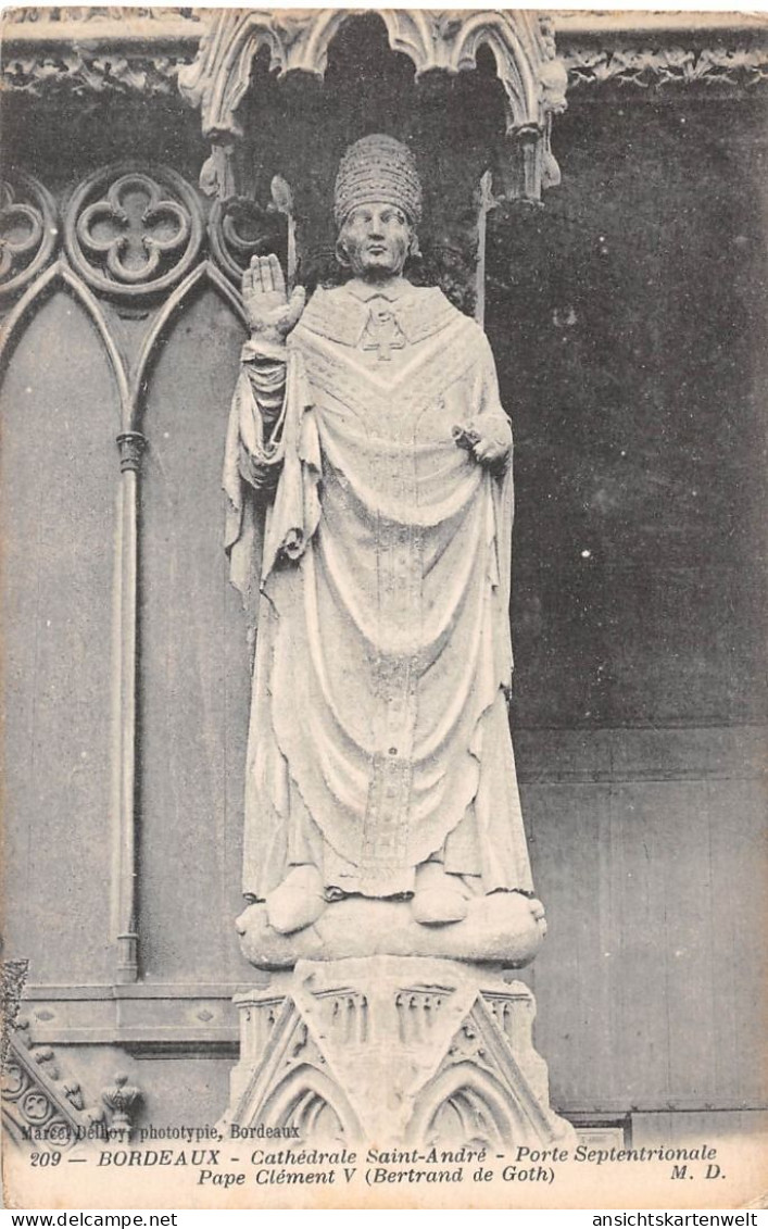 Frankreich Bordeaux Cathedrale Saint-Andre Pape Clement V ngl #196.391