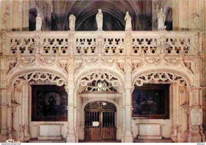 01 - Bourg en Bresse - Eglise de Brou - intérieur de l'Eglise de Brou - Le jubé - CPM - Voir Scans Recto-Verso