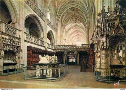 01 - Bourg en Bresse - Eglise de Brou - intérieur de l'Eglise de Brou - Tombeau de Philibert le Beau - CPM - Voir Scans