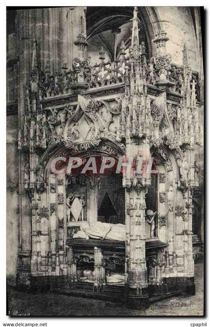 CPA Bourg Eglise de Brou