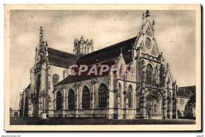 CPA Bourg Eglise de Brou