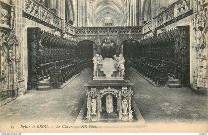 CPA Eglise de Brou Le Choeur