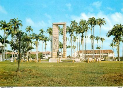 CPM Guyane Francaise Cayenne Place des Palmistes
