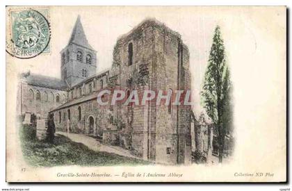 CPA Graville Sainte Honorine Eglise de l'Ancienne Abbaye