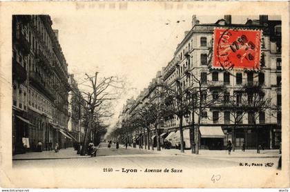CPA LYON - Avenue de Saxe (369791)