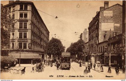 CPA LYON - Avenue de Saxe (427066)