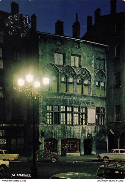 [-5%] FRANCE - Lyon - Le vieux Lyon la nuit - La maison Thomassin (15e siècle) - Carte Postale