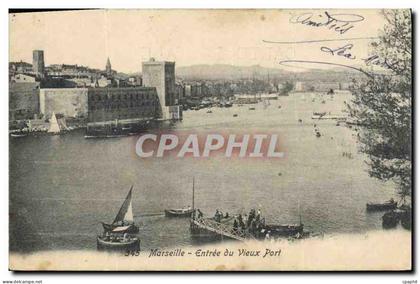 CPA Marseille Entree du Vieux Port