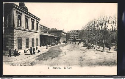 CPA Marseille, La Gare
