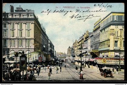 CPA Marseille, La Canebière