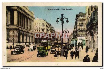 CPA Marseille La Canebiere Tramway