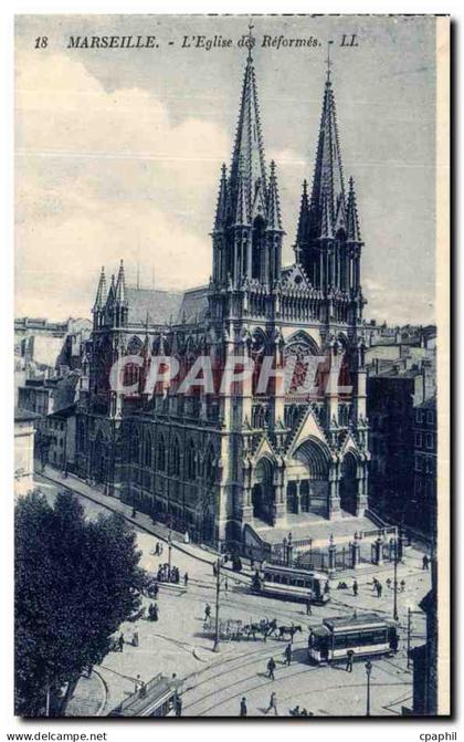 Marseille CPA Eglise des reformes
