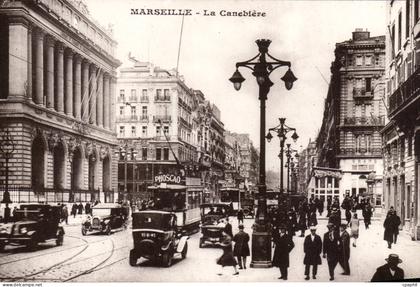 Marseille CPA La CAnebiere