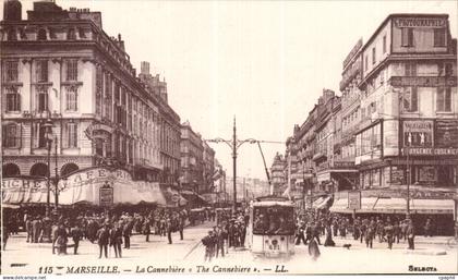 Marseille CPA La CAnnebiere