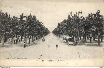 CPA Marseille Le Prado Tramway