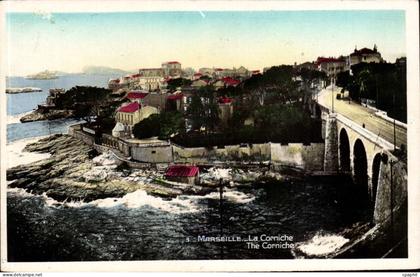 CPA Marseille La corniche