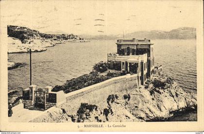 CPA Marseille La Corniche